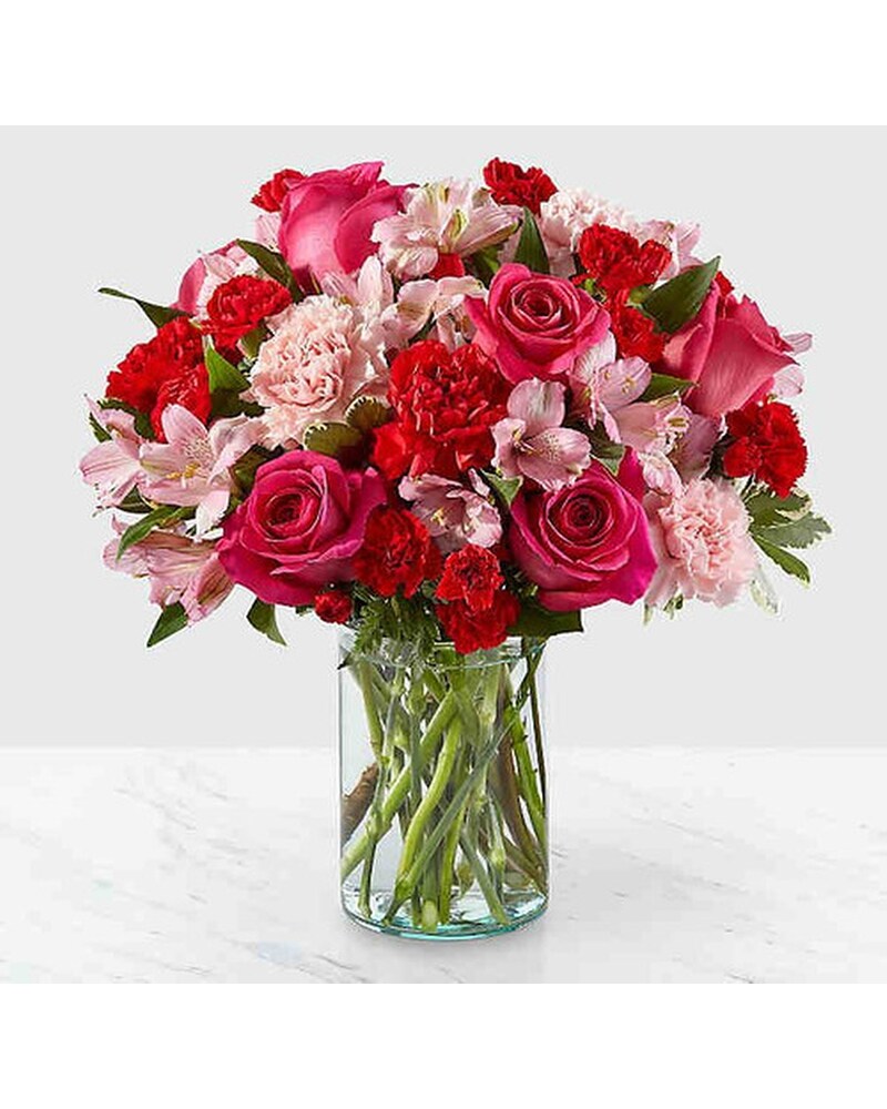 Sweet Romance Anniversary Bouquet