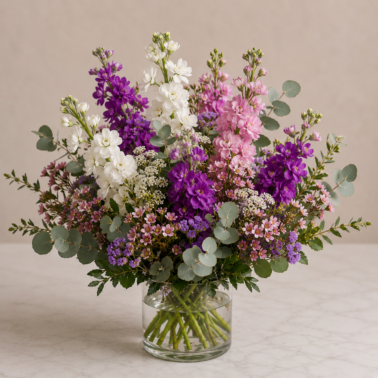 Purple Birthday Bouquet