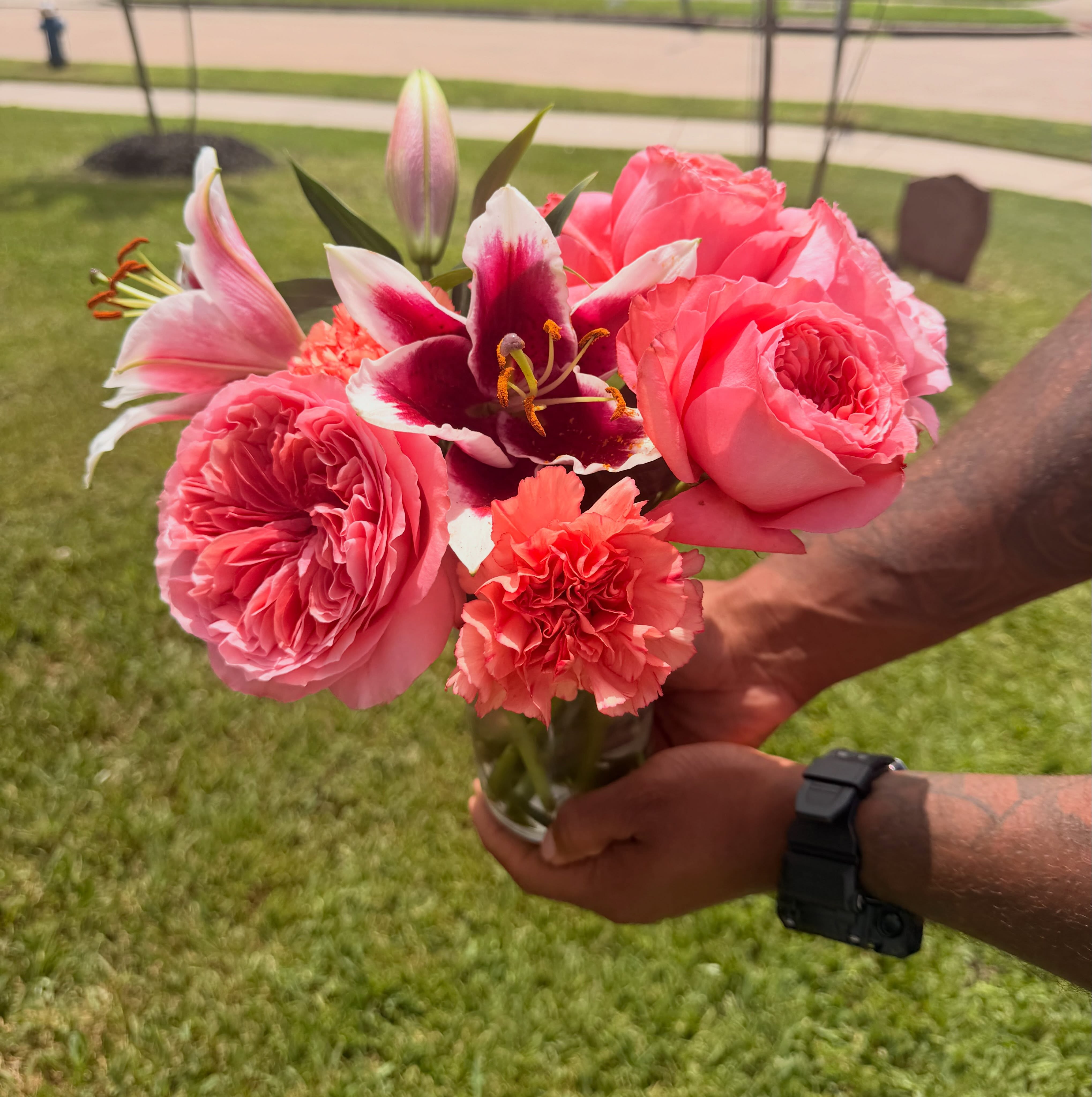 colorful flower bouquet
