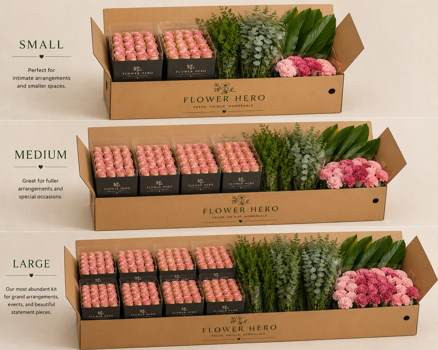 DIY flower arranging kit