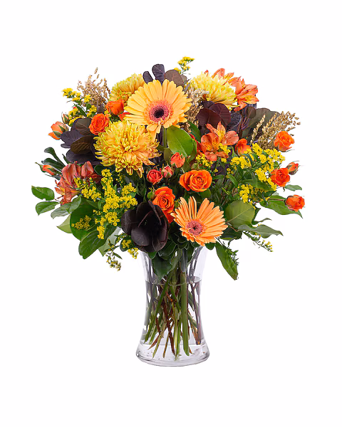 Amber Glow Get Well Bouquet