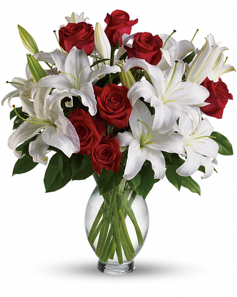 Red & White Devotion Bouquet