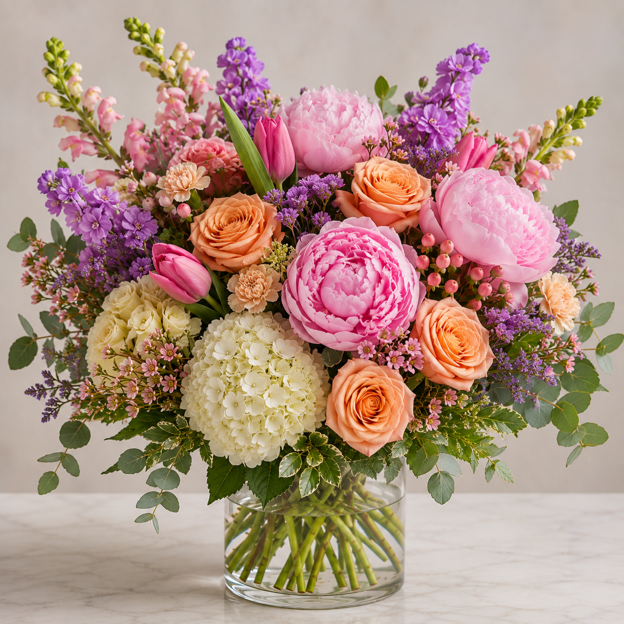 peony bouquet