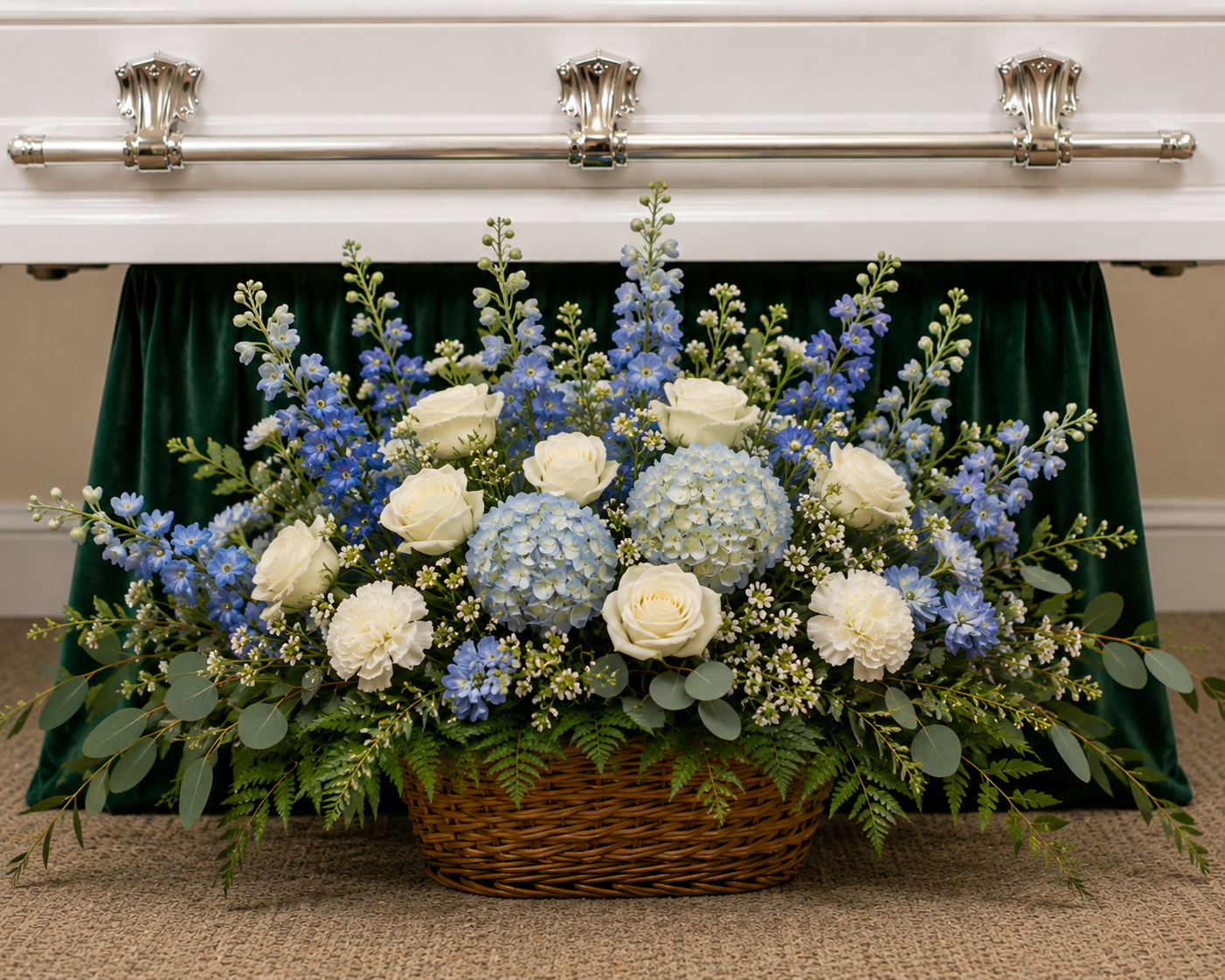 Quiet Reflection Sympathy Basket