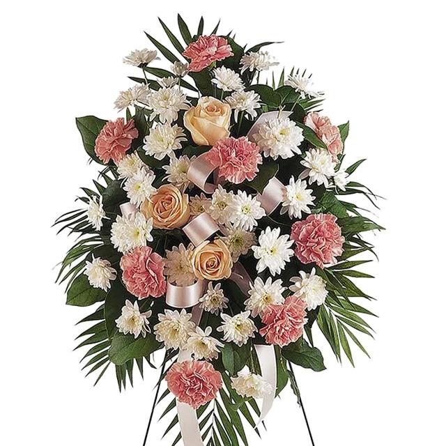 Gentle Farewell Standing Spray